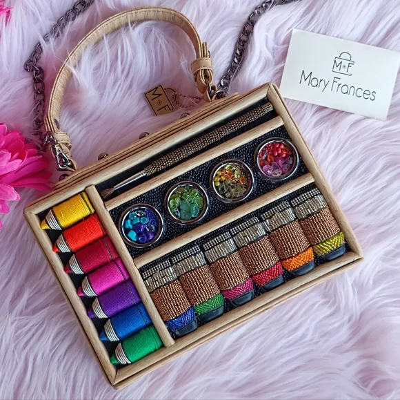 Mary Frances Art & Soul Painter's Artist Supplies Collection Box Bag - Picture 3 of 16
